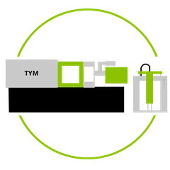 Mašina za horizontalno ubrizgavanje